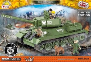 Rudy 102 T-34-85 Limited Edition 530 Pcs Small Tank