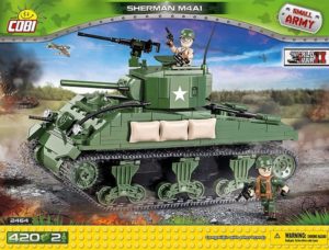 Sherman M4A1 WWII 420 Pcs Small Tank