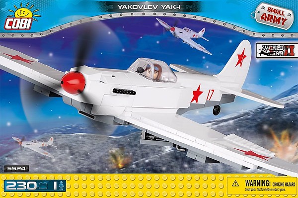 Yakovlev Yak-1 230 Pcs Small Army WWII Plane